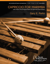 Capriccio for Marimba (w/ Piano & Optional Percussion) cover